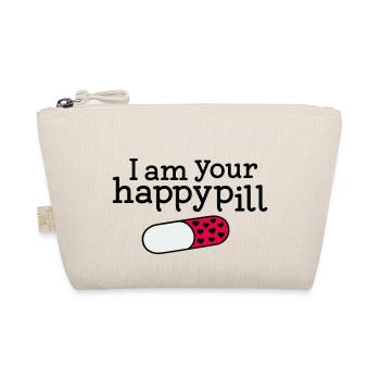 Happy pill Best Friends Saying - Trousse biologique - nature - Devant
