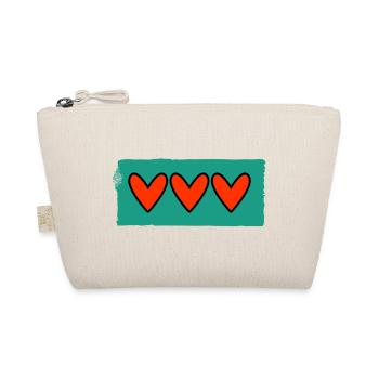GERADE VERHEIRATET. Junggesellinnenabschied. VALENTINSTAG. PAAR - Bio-Täschchen - Natur - Vorne