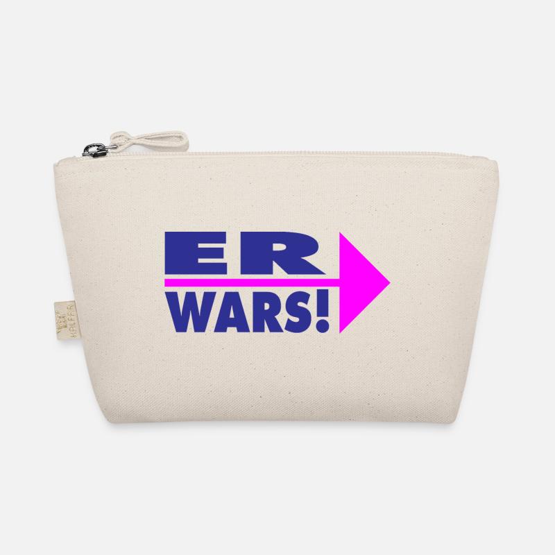 Er wars! Partner- oder Partyshirt Bio-Täschchen
