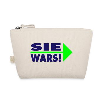Sie wars! Partner- oder Partyshirt - Bio-Täschchen - Natur - Vorne
