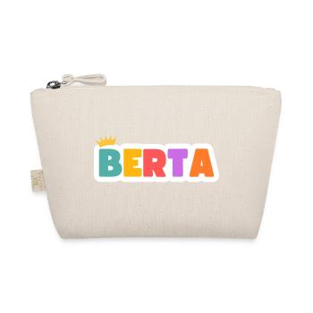 Berta! Personnalisable - Trousse biologique - nature - Devant