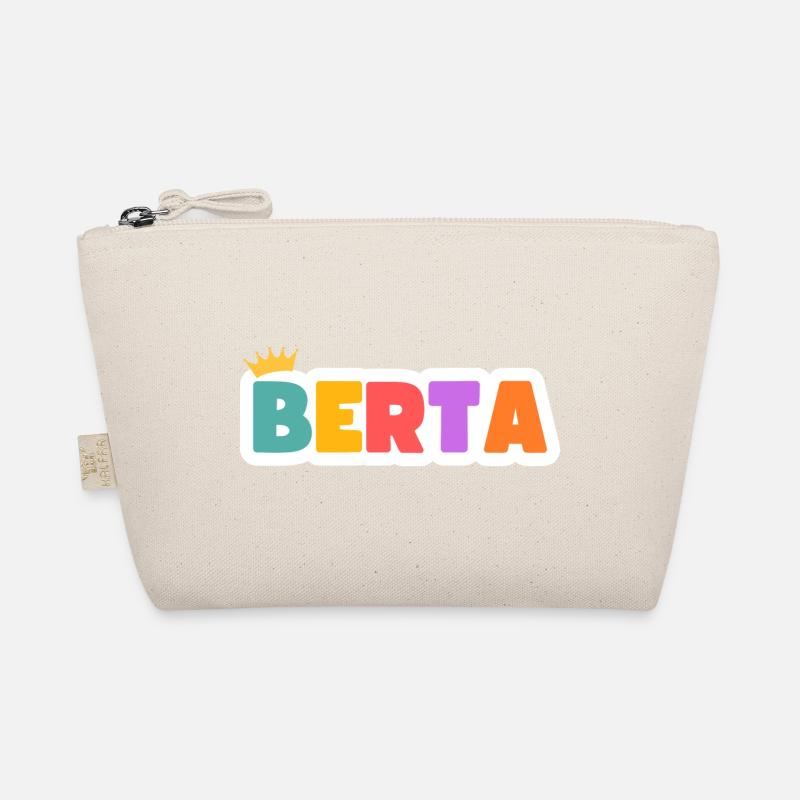 Berta! Personalisierbar Bio-Täschchen