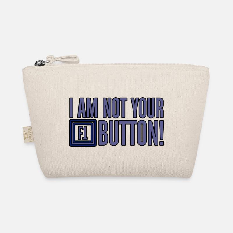 I Am Not Your F1 Button 4 Bio-Täschchen