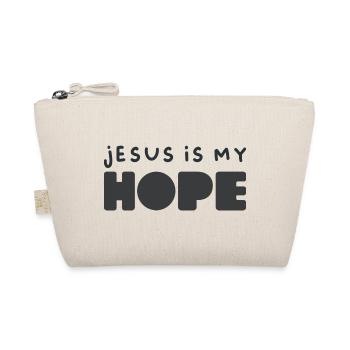 jesus is my hope - Bio-Täschchen - Natur - Vorne