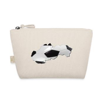 Slovakia map frames real football - Organic Pouch - nature - Front
