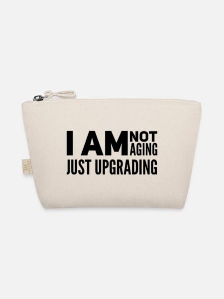 50th Birthday Gift Idea - Organic Pouch - nature - Front