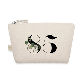 Numéro 85 floral vert - 85e anniversaire floral - Trousse biologique - nature - Devant