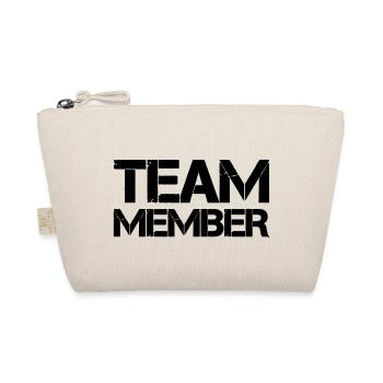 team member - Bio-Täschchen - Natur - Vorne