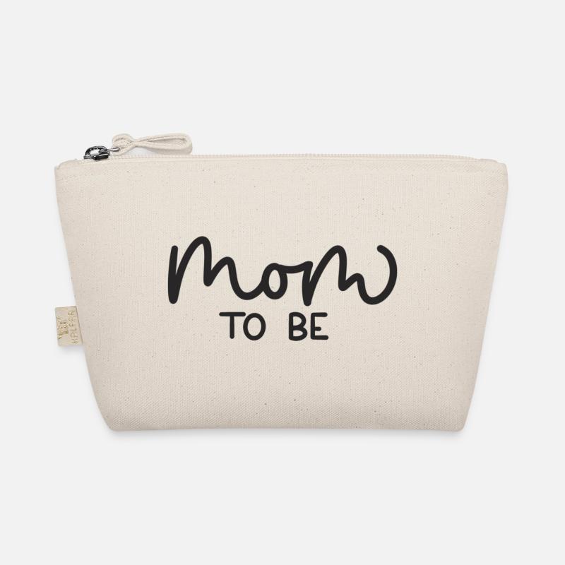 Mom To Be - Bio-Täschchen - Natur