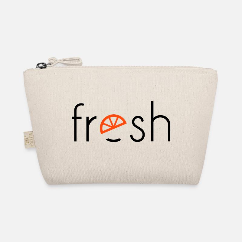 fresh - 2 Farben - Bio-Täschchen - Natur