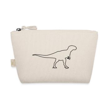 dinosaurier - Bio-Täschchen - Natur - Vorne