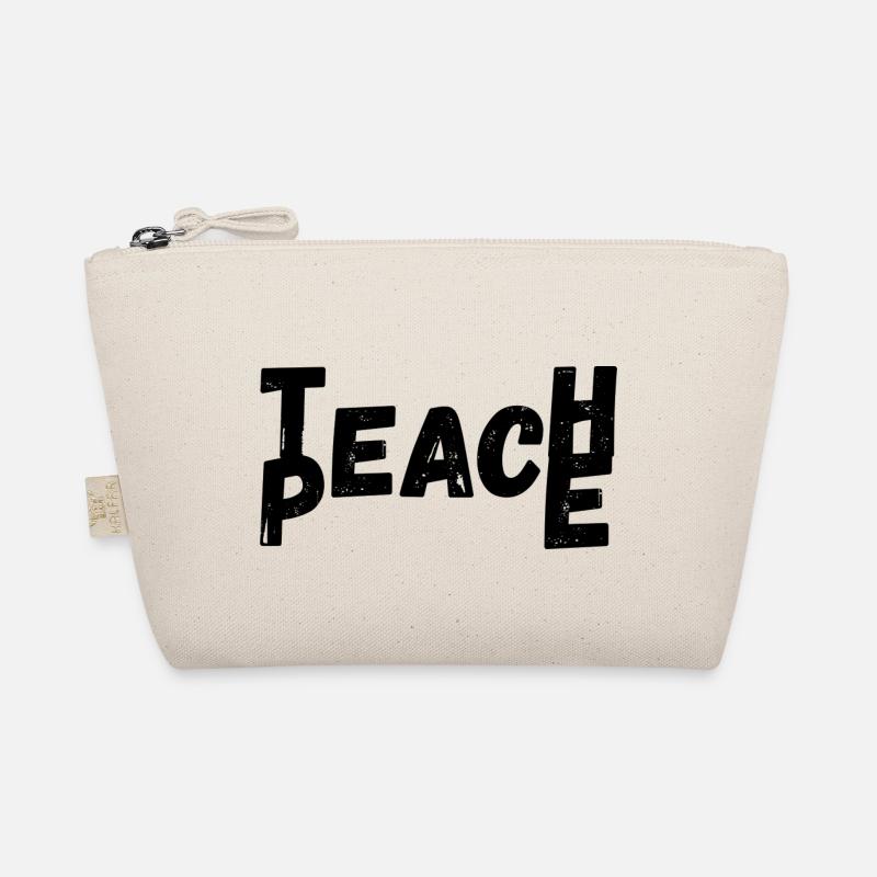 Teach Peace Organic Pouch