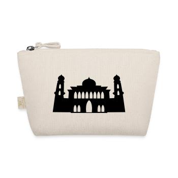 mosque silhouette - Organic Pouch - nature - Front