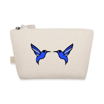 hummingbird bird 2 - Organic Pouch - nature - Front