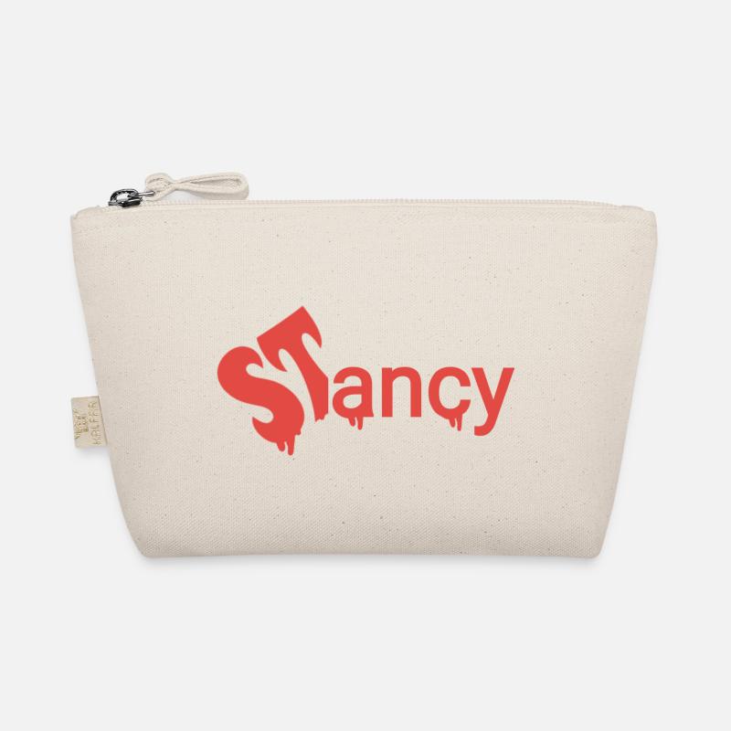 Stancy red text Halloween Organic Pouch