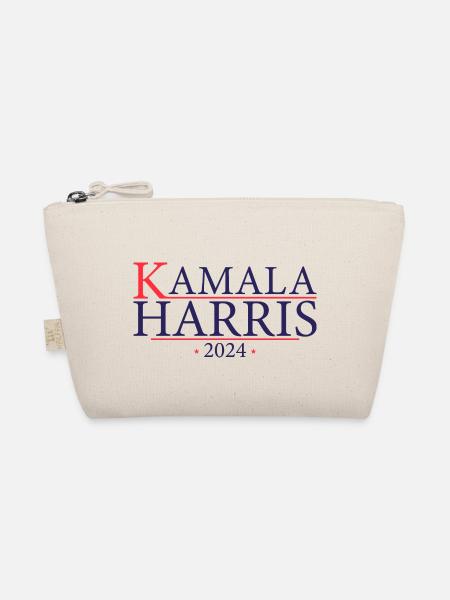 Kamala 2024 - Kamala Harris 2024 für die Präsidentin - Bio-Täschchen - Natur - Vorne