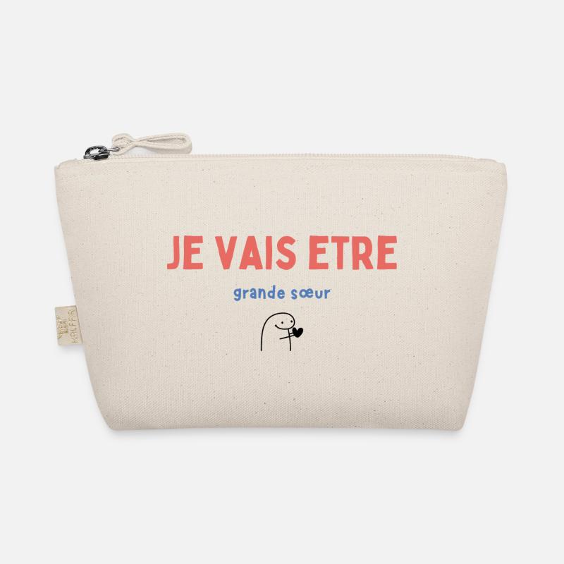 Ich werde eine große Schwester sein Bio-Täschchen