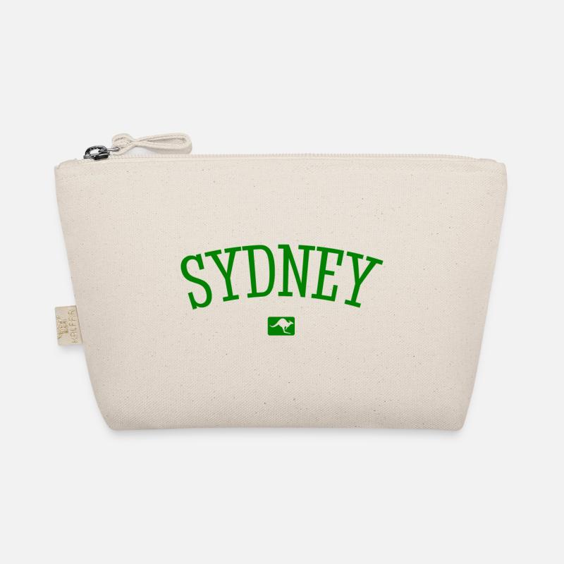 Sydney Australia Down Under Kangaroo Koala Outback Organic Pouch