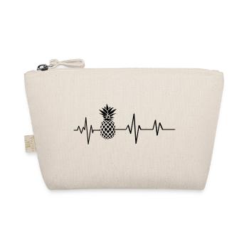 Pineapple heartbeat - Organic Pouch - nature - Front
