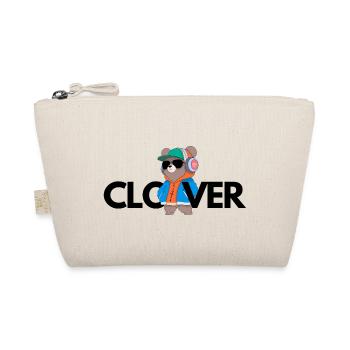 Clover teddy black Edition - Bio-Täschchen - Natur - Vorne