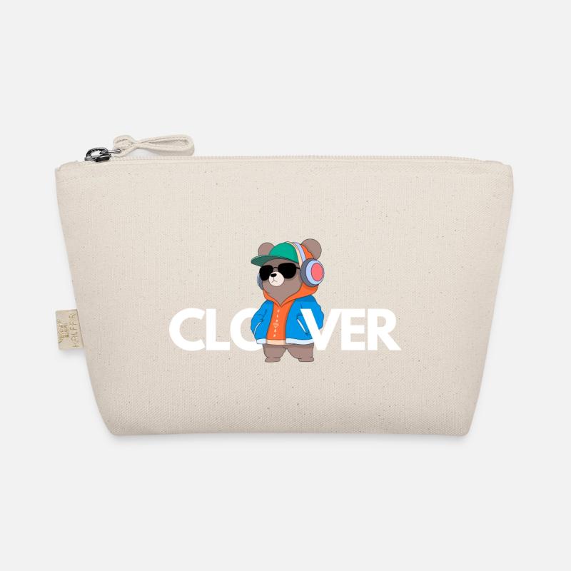 Clover teddy White Edition Bio-Täschchen