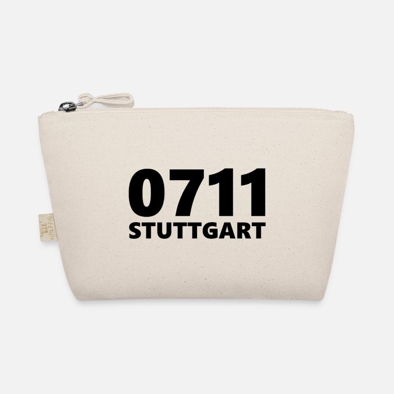 0711 Vorwahl Stuttgart Neckar Schwaben - Bio-Täschchen - Natur
