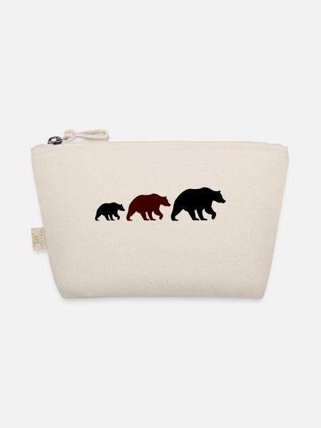 Famille Bear - Trousse biologique - nature - Devant