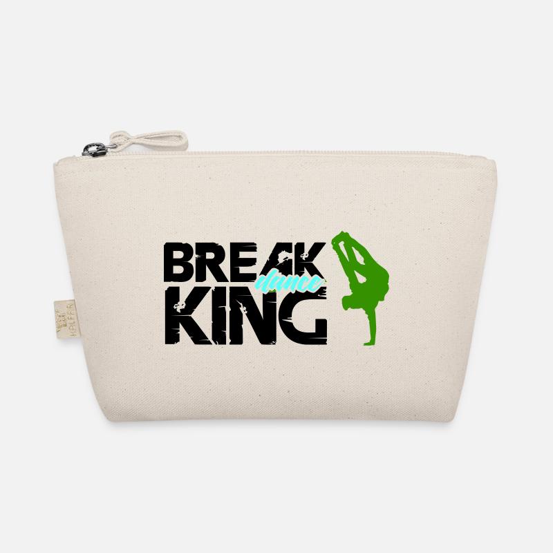 break dance king - Bio-Täschchen - Natur