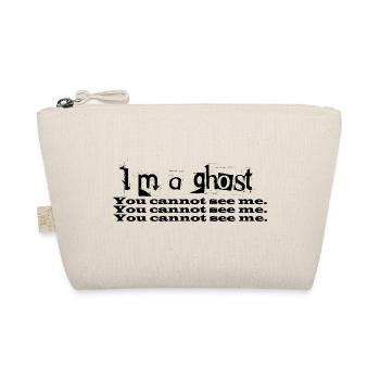 I m a ghost - Bio-Täschchen - Natur - Vorne