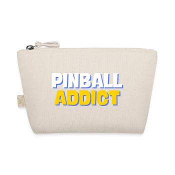 lettrage Pinball Addict cool - Trousse biologique - nature - Devant