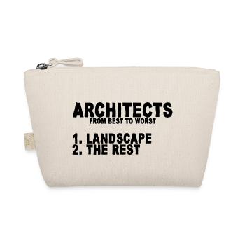 Architects From Best To Worst 1. Landscape - Bio-Täschchen - Natur - Vorne