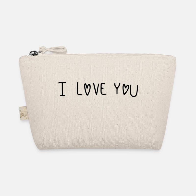 I Love You Scripture Organic Pouch