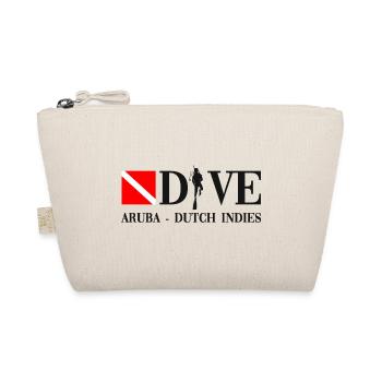 Dive - Aruba - Dutch Indies - Caribbean - Diver - Organic Pouch - nature - Front