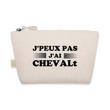 J peux pas j ai Cheval f - Trousse biologique - nature - Devant