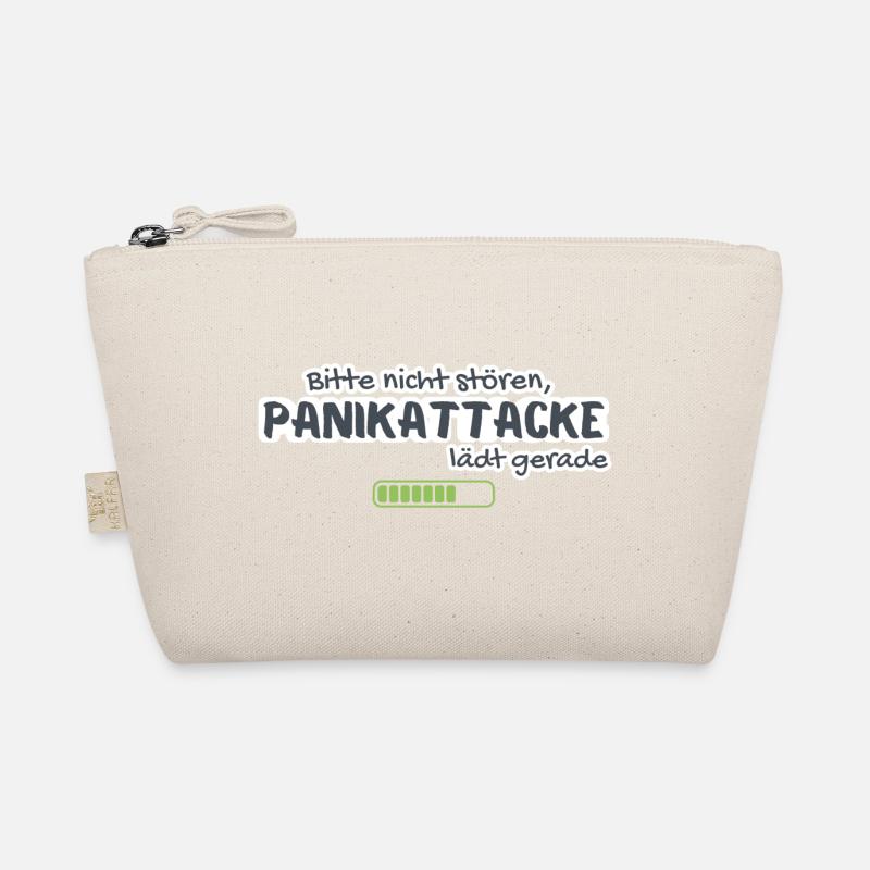 Please do not disturb, panic attack is just loading anxiety Organic Pouch