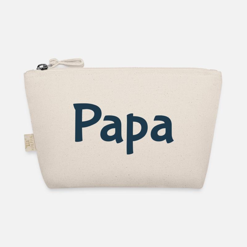 papa - Bio-Täschchen - Natur
