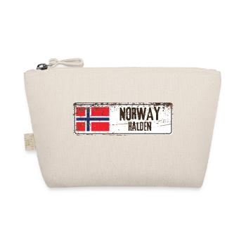 Halden Norwegen Flagge - Bio-Täschchen - Natur - Vorne