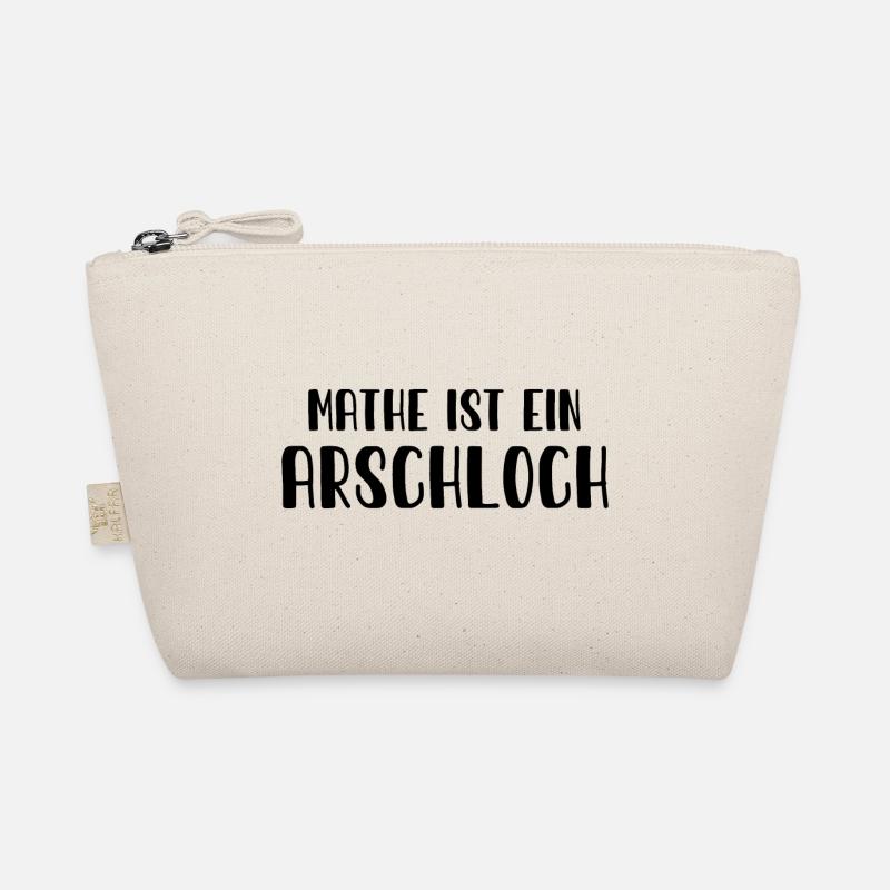 Mathe ist ein Arschloch - Mathematik - Schule Bio-Täschchen