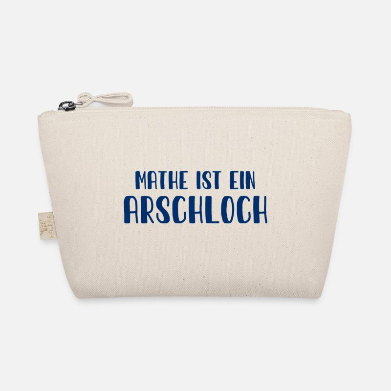 Mathe ist ein Arschloch - Mathematik - Schule Bio-Täschchen