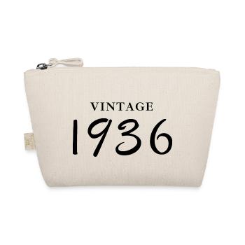 vintage 1936-Idée cadeau anniversaire - Trousse biologique - nature - Devant