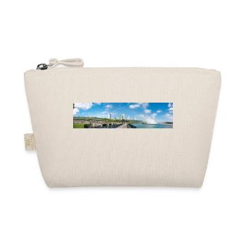 Niagara City Skyline and Niagara Falls panorama - Organic Pouch - nature - Front
