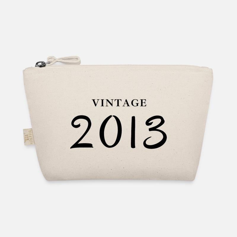 vintage 2013 - Anniversary gift idea Organic Pouch