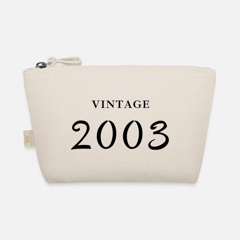 Vintage 2003 - Anniversary Gift Idea Organic Pouch