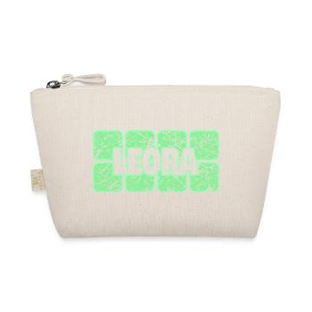 First name Leora - Organic Pouch - nature - Front