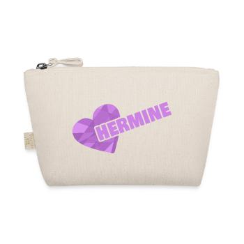 Gift for Hermione - Organic Pouch - nature - Front