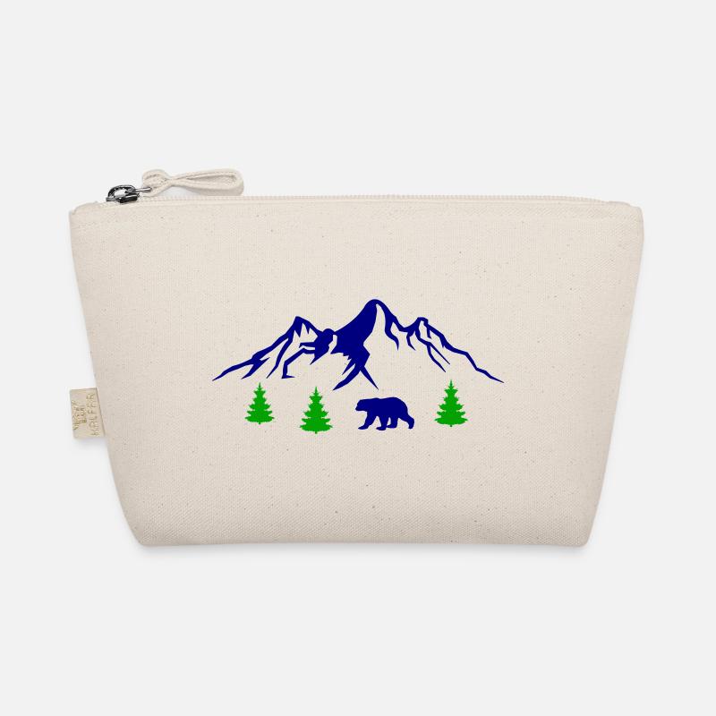 Mountains Bear Organic Pouch