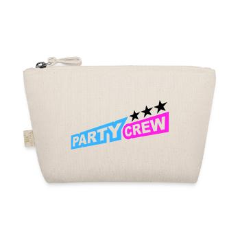 Party Crew Fun Stars Celebrate Team Friends Member - Organic Pouch - nature - Front