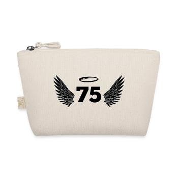 Numéro 75 ange - 75e anniversaire ailes - Trousse biologique - nature - Devant