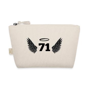 Numéro 71 ange - 71e anniversaire ailes - Trousse biologique - nature - Devant