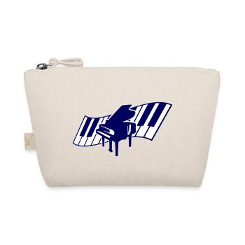 Piano Keys Instrument Playing Classical Music - Organic Pouch - nature - Front
